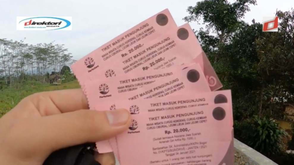 Harga Ticket Masuk dan Jam Operasional Curug Ciburial Bogor