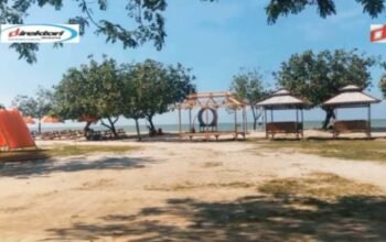 Pantai Cermin, Pantai Elok dengan Pelabuhan Batu yang Estetik di Serdang Bedagai