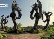 Taman Dedari, Object Wisata Hits dengan Keelokan Patung Bidadari di Ubud Bali