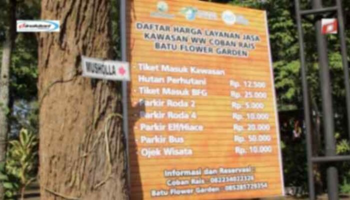 Daya Ambil yang Dipunyai Wisata Coban Rais Batu