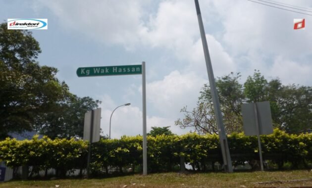 Kampong Wak Hassan; Masa lalu Saat Lantas Singapura