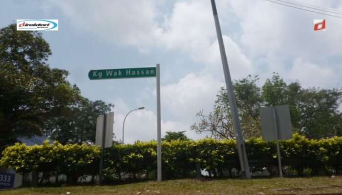 Kampong Wak Hassan; Masa lalu Saat Lantas Singapura