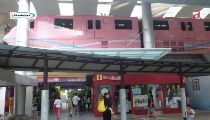 Cara Mengunjungi Sentosa Island Dengan Monorail Express Singapore