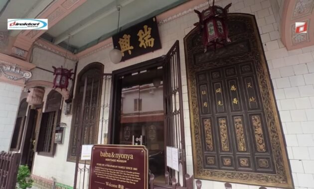 Baba dan Nyonya Heritage Museum, Museum di Melaka yang Menawarkan Beragam Koleksi Unik