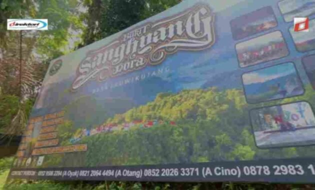 Harga Ticket Masuk dan Jam Operasional Wisata Bukit Sanghyang Dora Majalengka