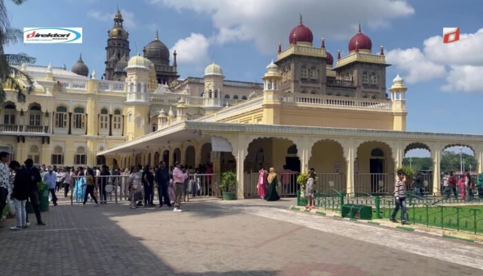 Mysore Palace: Keindahan Arsitektur Kolonial Tua di India