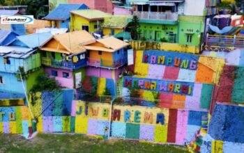 Desa Jodipan: Desa Wisata Kampung Warna Warni di Malang