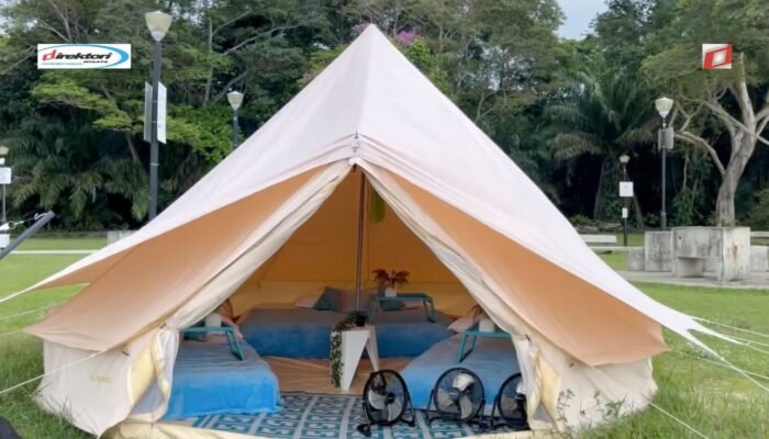 Pengalaman Glamping Mewah di Tent Hotel Standard Singapura di East Coast