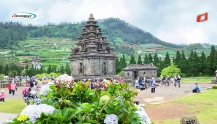 Wisata Candi Arjuna di Dieng Wonosobo, Jawa Tengah