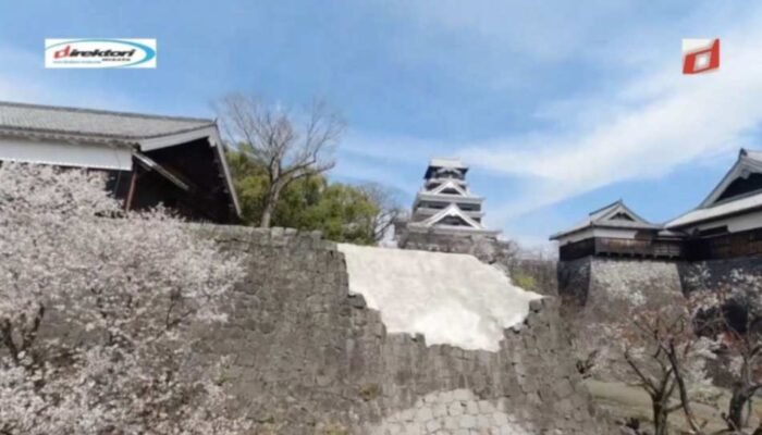 Keindahan Taman di Sekitar Istana