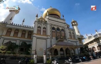 Menilik Keindahan Masjid Sultan dan Istana Kampong Glam di Singapura