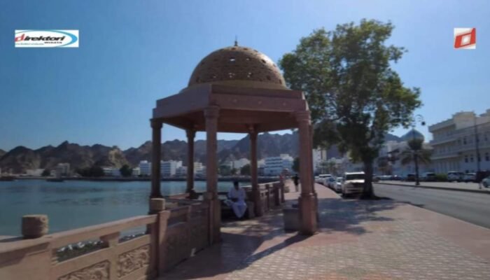 Mutrah Corniche di Muscat, Oman