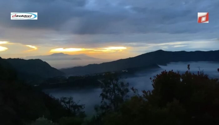 Keindahan Sunrise di Lemah Pasar